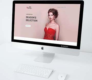 Logo & Web Design – DressYoung